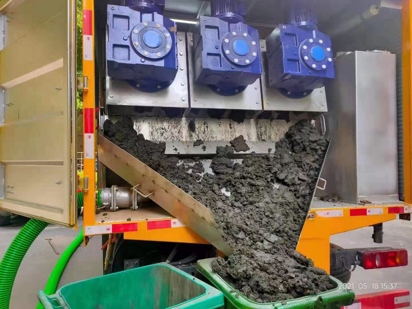 龙岗化粪池清掏城市维护站-泥浆净化干湿分离处理